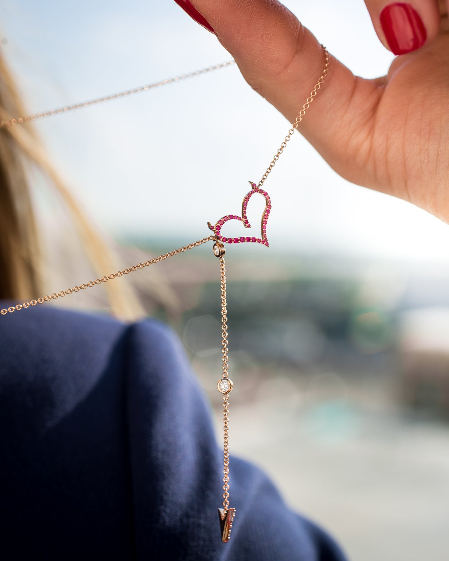 Cupid Arrow Hip Chain and Lariat