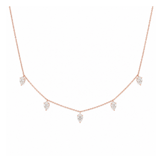 Teardrop Choker Necklace