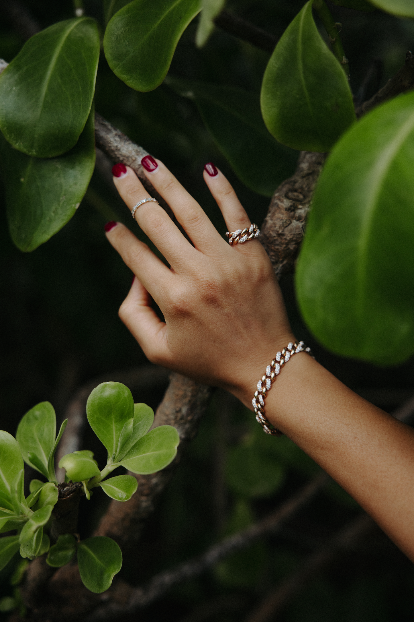 Stem Midi Ring