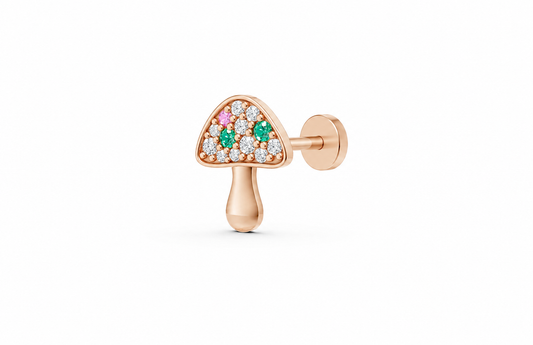 Shroom Stud Earring