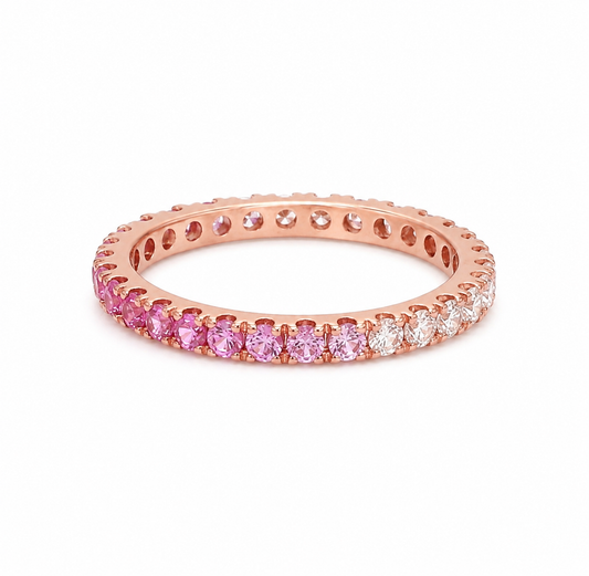 Sunset Eternity Ring