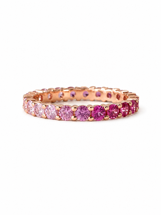 Sunset Eternity Ring