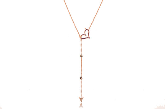 Cupid Arrow Hip Chain and Lariat